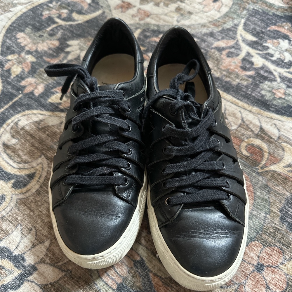 Ps821 Leather Sneakers